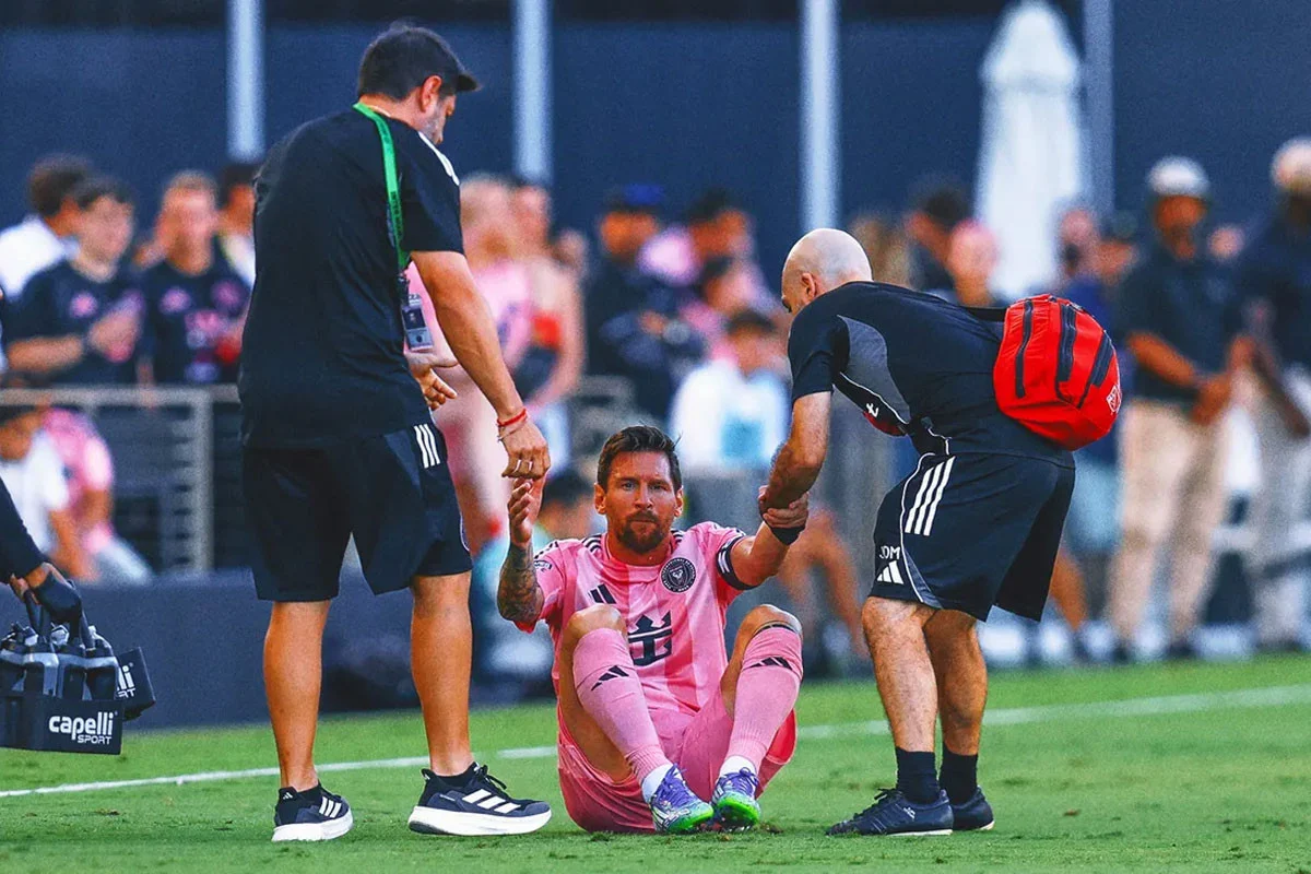 Messi injury